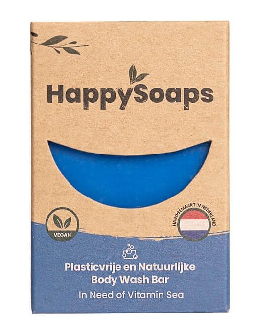 Foto van Happysoaps vitamine zee body wash bar