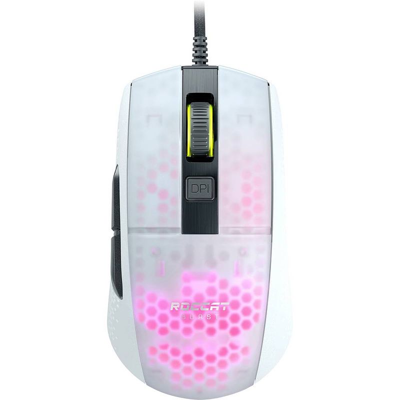 Foto van Roccat burst pro gaming mouse - wit