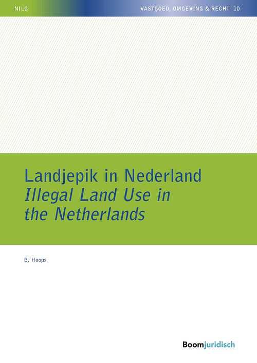 Foto van Landjepik in nederland / illegal land use in the netherlands - b. hoops - ebook (9789462749610)