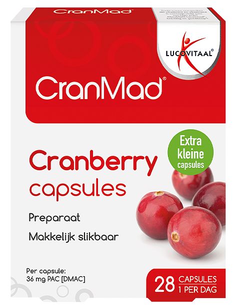 Foto van Lucovitaal cranberry capsules