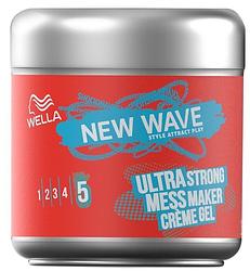 Foto van Wella new wave ultra strong mess maker crème gel