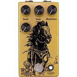 Foto van Walrus audio iron horse v3 distortion effectpedaal met silicon & led clipping diodes