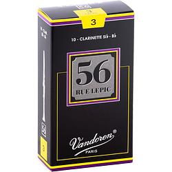 Foto van Vandoren cr503 clarinet reed 56 rue lepic riet voor bb klarinet (10 stuks)