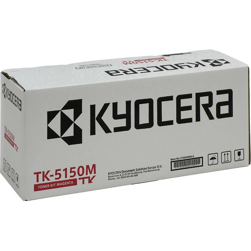Foto van Kyocera toner tk-5150m 1t02nsbnl0 origineel magenta 10000 bladzijden