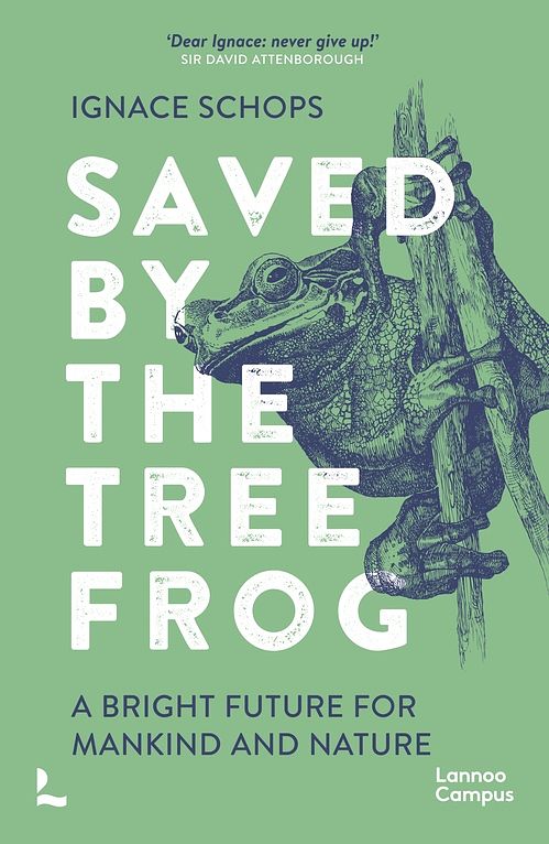 Foto van Saved by the tree frog - ignace schops - ebook