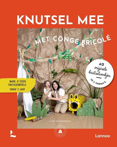 Foto van Knutsel mee met congé bricolé - line vanvoorden - hardcover (9789401486439)