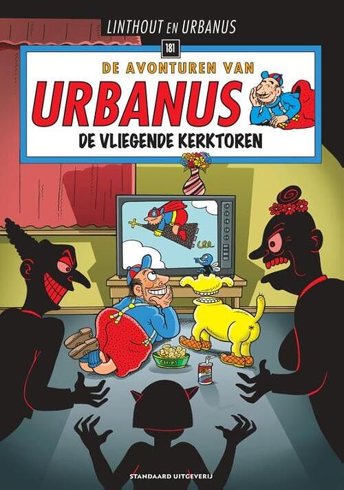 Foto van Urbanus 181 - de vliegende kertoren - urbanus, willy linthout - paperback (9789002265549)