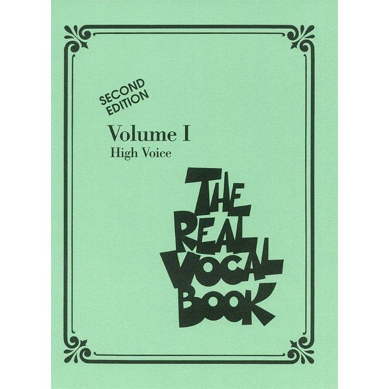 Foto van Hal leonard - the real vocal book - volume 1