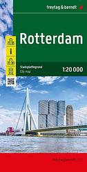 Foto van Rotterdam stadsplattegrond f&b - paperback (9783707921441)