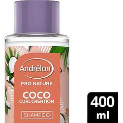 Foto van Andrelon pro nature coco curl creation shampoo 400ml bij jumbo