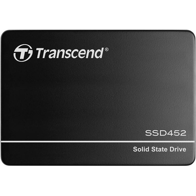 Foto van Transcend ssd452k 128 gb ssd harde schijf (2.5 inch) sata 6 gb/s retail ts128gssd452k