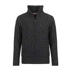 Foto van Life line morgan 2 morgan knit full zip heren donkergrijs maat 4xl