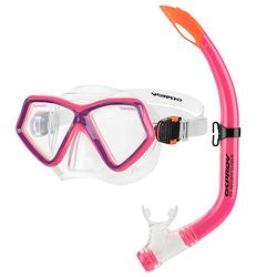 Foto van Osprey snorkelset junior siliconen roze