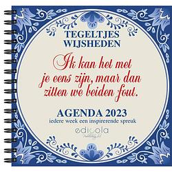 Foto van Tegeltjeswijsheden agenda 2023