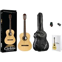 Foto van Cordoba cp100 guitar pack starterset klassieke gitaar