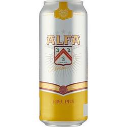 Foto van Alfa pils blik 500ml bij jumbo