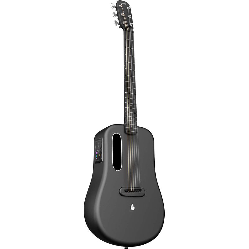 Foto van Lava music me 3 36” space grey smartguitar met multi-touch screen inclusief ideal bag