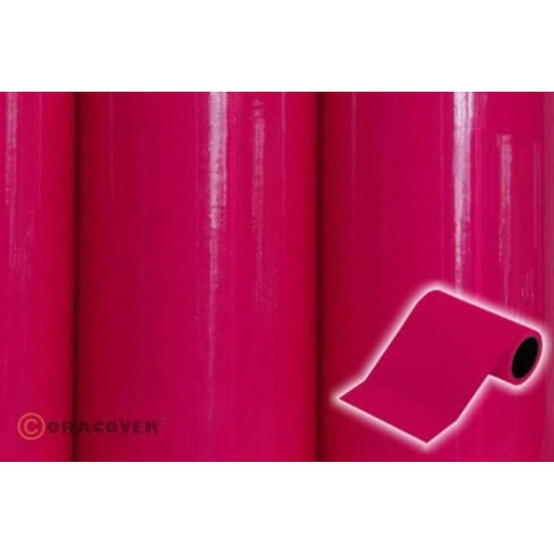 Foto van Oracover oratrim 27-013-025 decoratiestrepen (l x b) 25 m x 12 cm magenta (fluorescerend)