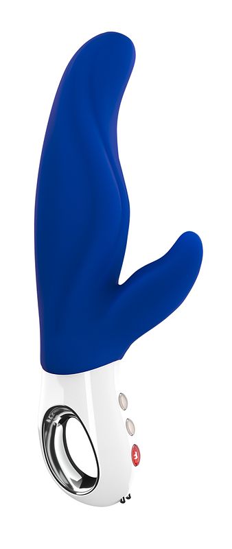 Foto van Fun factory lady bi dual rabbit vibrator blauw