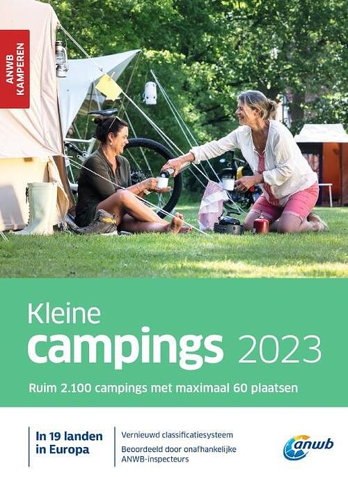 Foto van Anwb-gids kleine campings 2023 - anwb - paperback (9789018049195)