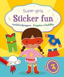 Foto van Super girls sticker fun - aankleedpoppen