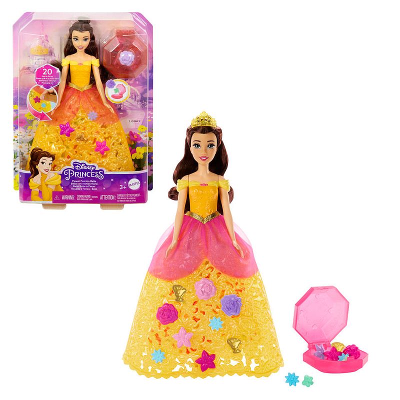 Foto van Disney princess belle bloemenjurk