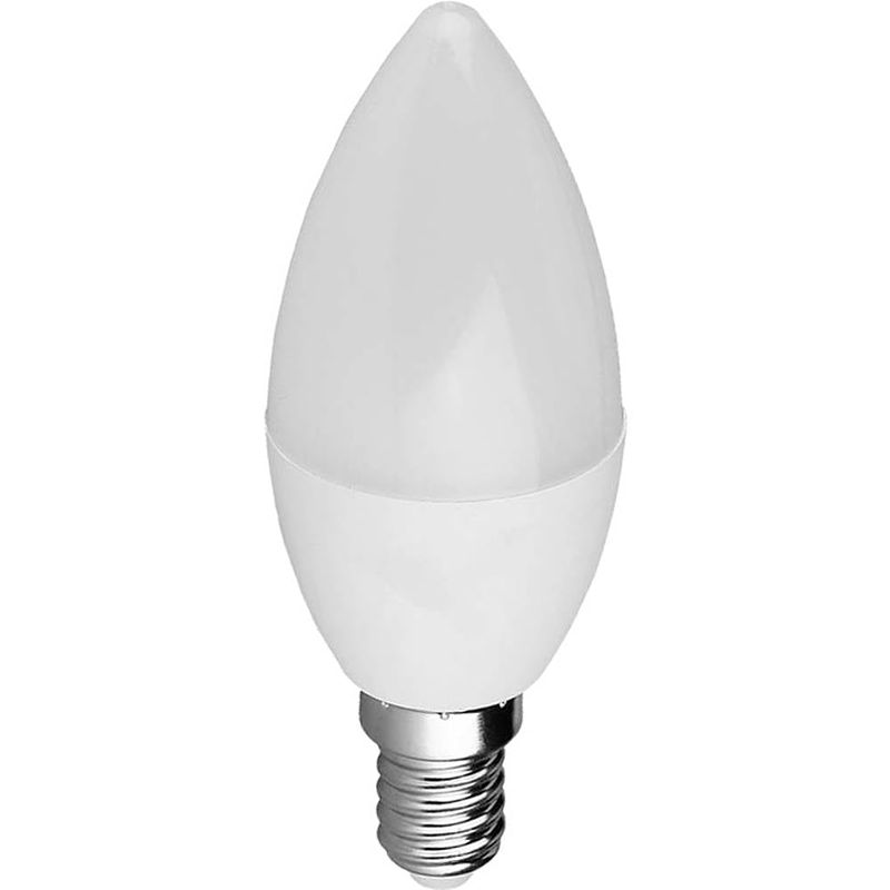 Foto van V-tac 21173 led-lamp energielabel f (a - g) e14 kaars 4.5 w = 40 w koudwit 1 stuk(s)