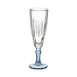 Foto van Champagneglas exotic kristal blauw 170 ml