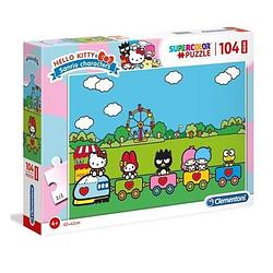 Foto van Clementoni legpuzzel hello kitty 104 stukjes