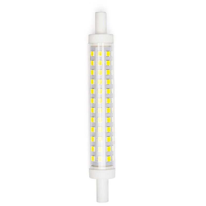 Foto van Led lamp - aigi trunka - r7s fitting - 9w - helder/koud wit 6500k - glas