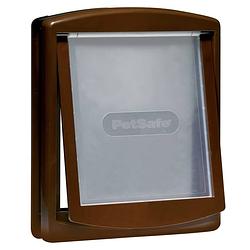 Foto van Petsafe huisdierenluik in 2 richtingen 775 large 35,6 x 30,5 cm bruin 5024