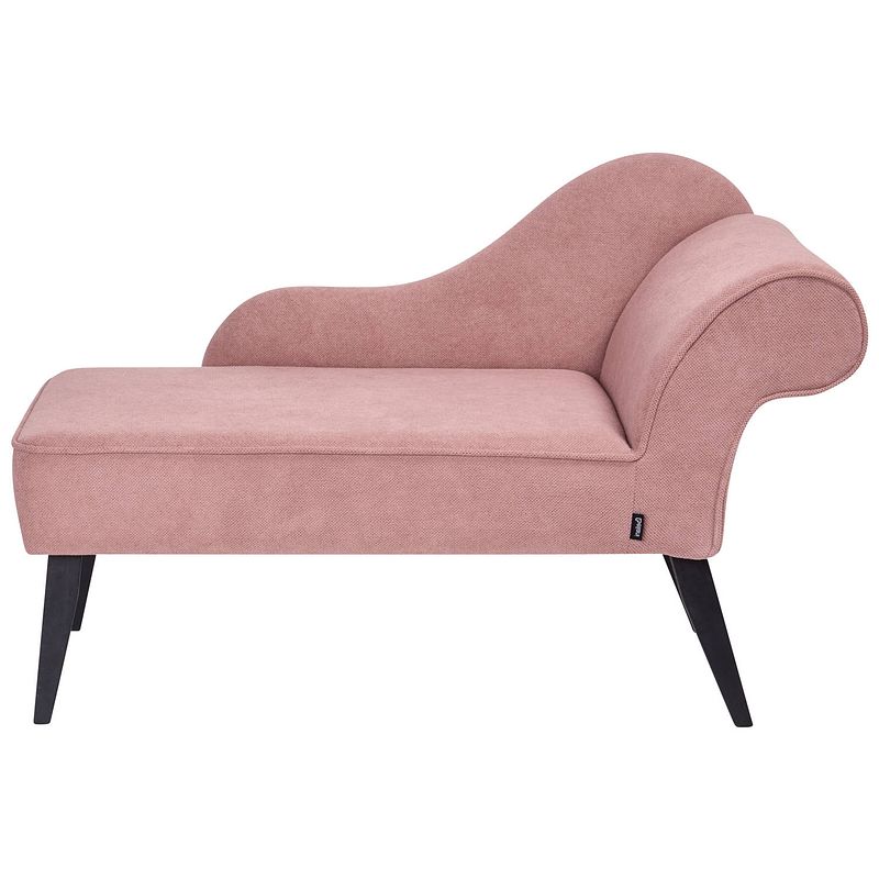 Foto van Beliani biarritz - chaise longue-roze-polyester