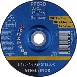 Foto van Pferd 62017520 e 180-4,6 psf steelox afbraamschijf gebogen 180 mm 22.23 mm 10 stuk(s)