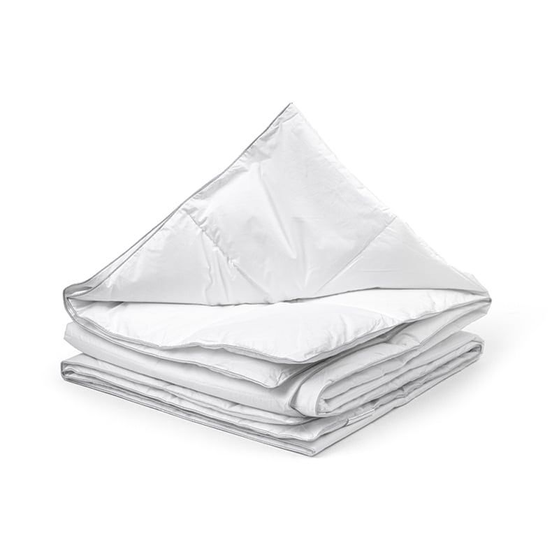 Foto van Zomerdekbed percale katoen zomer - 260x220 cm (lits-jumeaux xl) - primaviera deluxe - 150 gram per m² - dekbed-discounter.nl