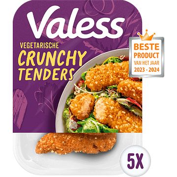 Foto van Valess crunchy tenders gouda blend 160g bij jumbo