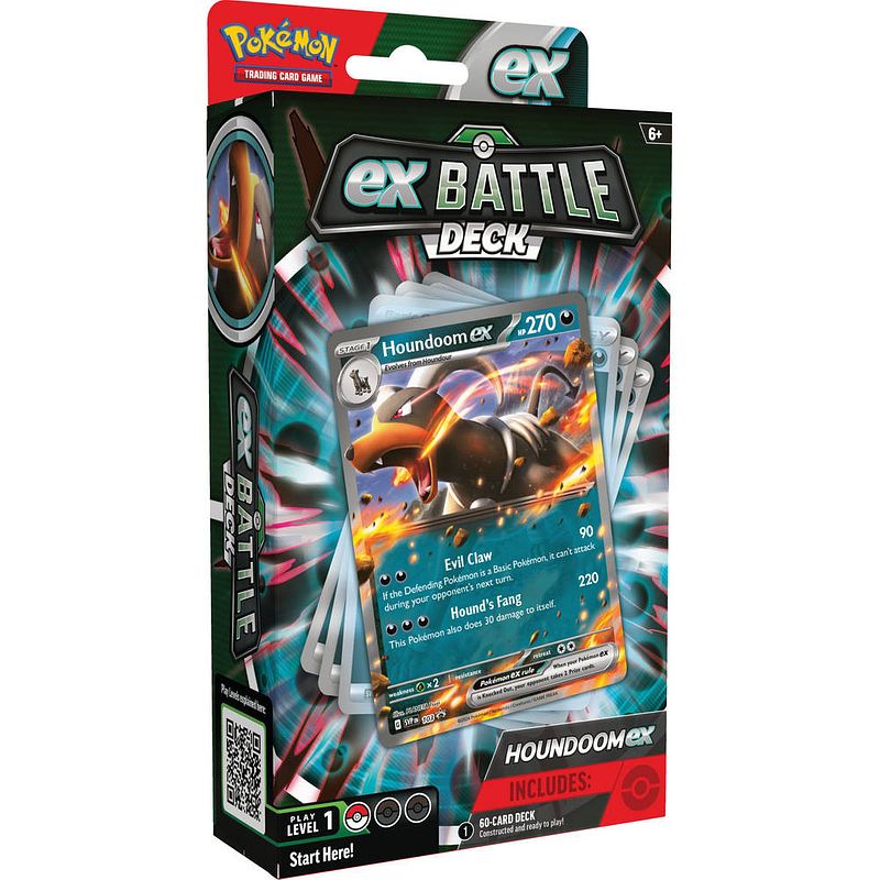 Foto van Pokémon tcg ex battle deck houndoom ex