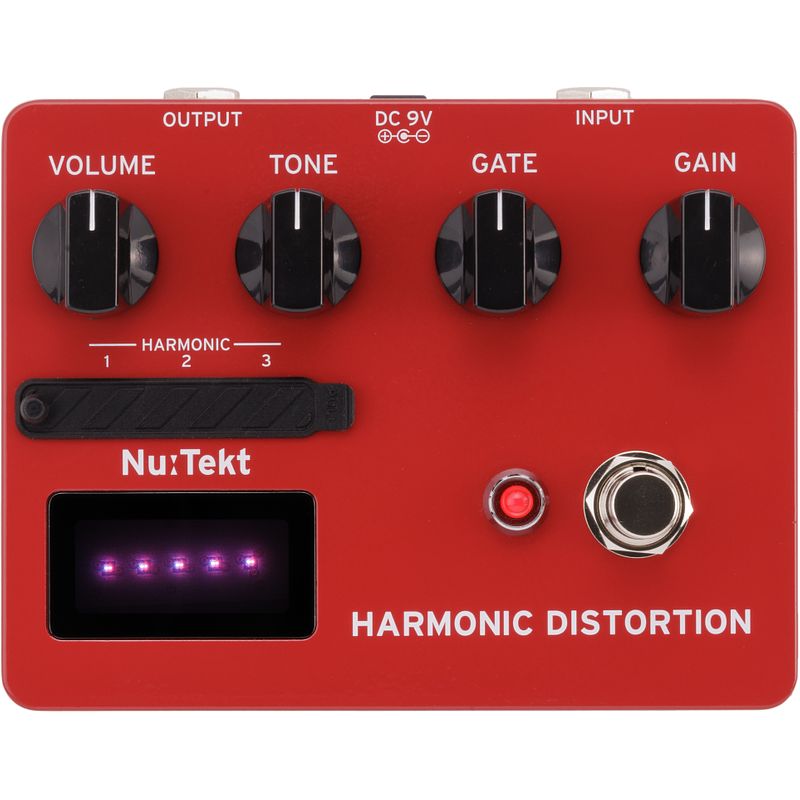 Foto van Korg nu:tekt hd-s harmonic distortion effect pedaal