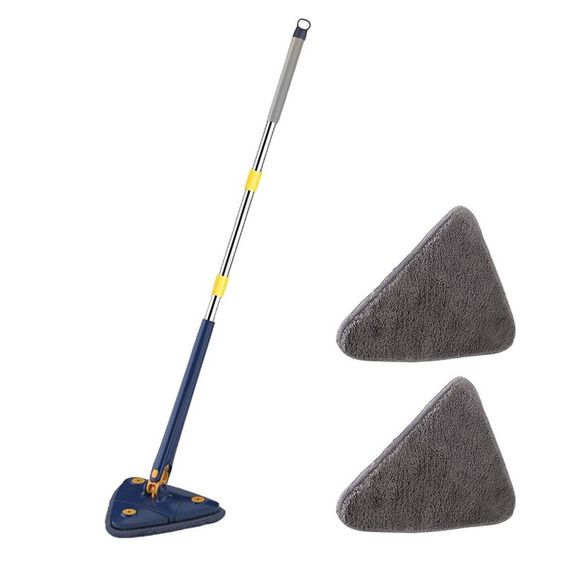 Foto van Shine multifunctionele mop- 360° draaibare verstelbare schoonmaak mop met uitwringfunctie