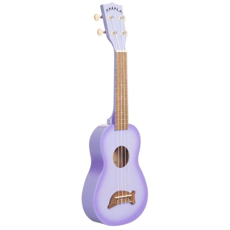 Foto van Kala makala dolphin purple burst sopraan ukelele