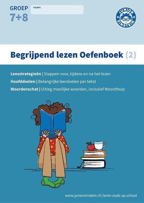 Foto van Begrijpend lezen oefenboek - paperback (9789492265128)