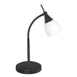 Foto van Highlight tafellamp touchy glas h 30 cm zwart