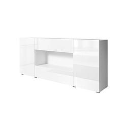 Foto van Meubella dressoir davina - wit - 182 cm