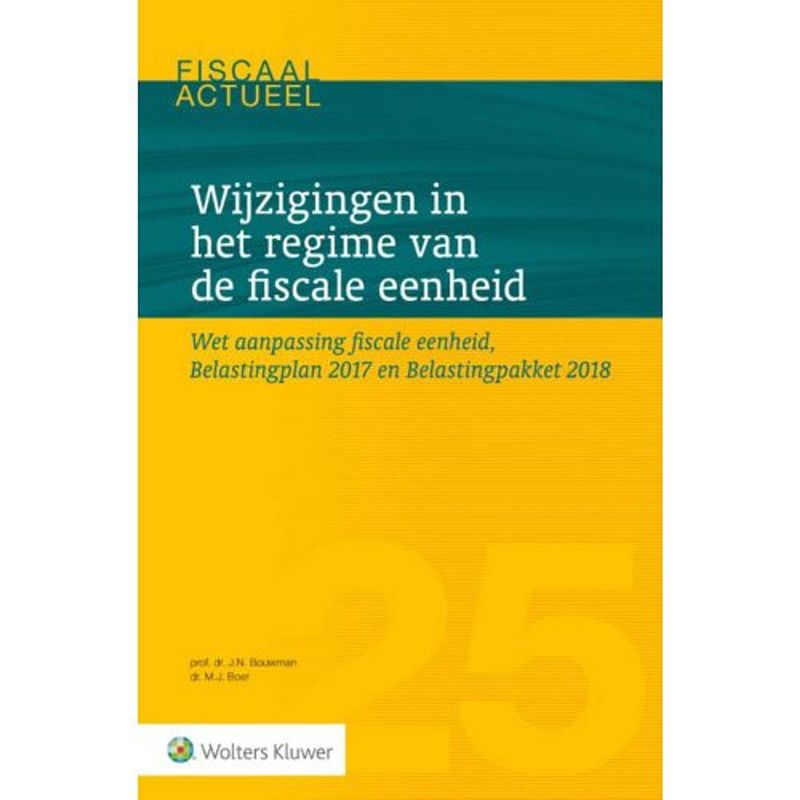 Foto van Wijzigingen in het regime van de fiscale eenheid -