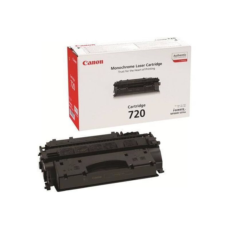 Foto van Canon pack van 1 tonercartridge - 720 - zwart - standaardcapaciteit 5000 pagina's