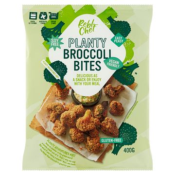 Foto van Rebl chef planty broccoli bites 400g bij jumbo