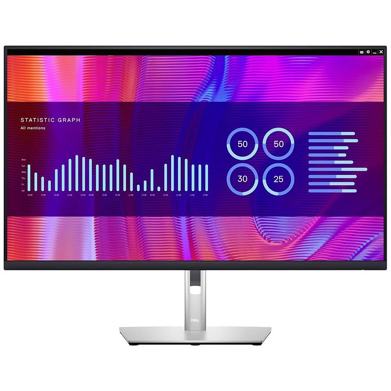 Foto van Dell p3223de professional led-monitor 80 cm (31.5 inch) energielabel f (a - g) 2560 x 1440 pixel qhd 5 ms displayport, hdmi, usb 3.2 gen 1 (usb 3.0), usb-c®,