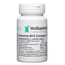 Foto van Verasupplements vit b12 complex tabletten
