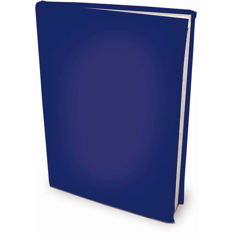 Foto van Rekbare boekenkaften a4 - blauw - 6 stuks