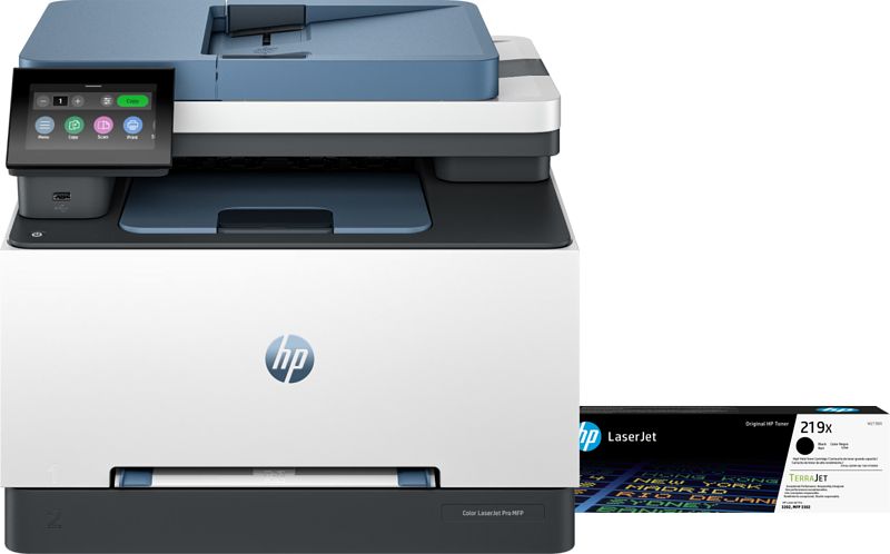 Foto van Hp color laserjet 3302sdw + 1 extra zwarte toner