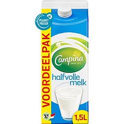 Foto van Campina halfvolle melk 1, 5l bij jumbo